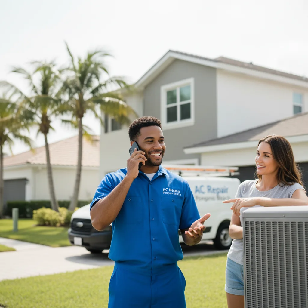 AC Repair Pompano Beach customer support in Glenville